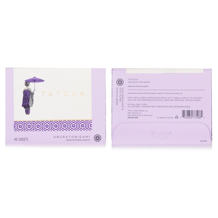 Tatcha Aburatorigami Japanese Blotting Papers 40Sheets