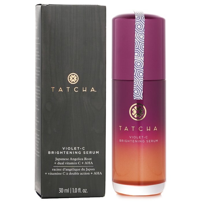 Tatcha Violet C Brightening Serum 20 Vitamin C 10 Ahas 30ml