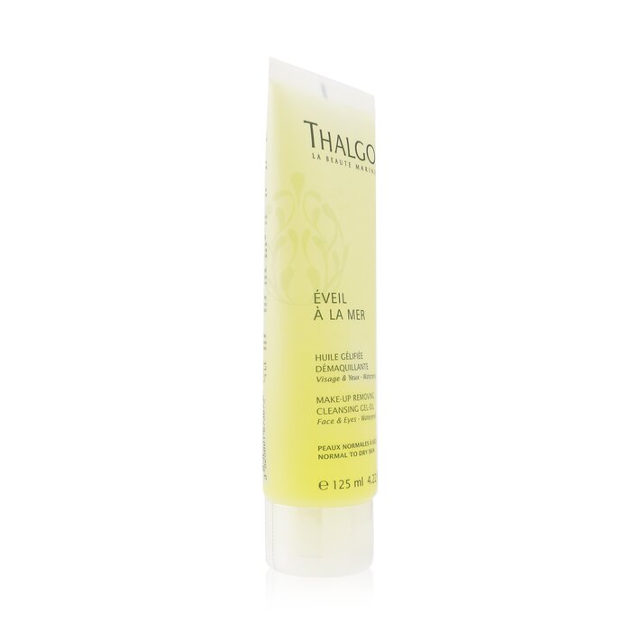 Thalgo Eveil A La Mer Make Up Removing Cleansing Gel Oil For Face Eyes Waterproof 125ml