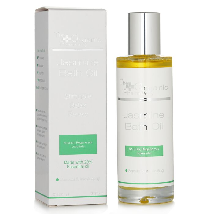 The Organic Pharmacy Jasmine Bath Oil Sensual Intoxicating 100ml