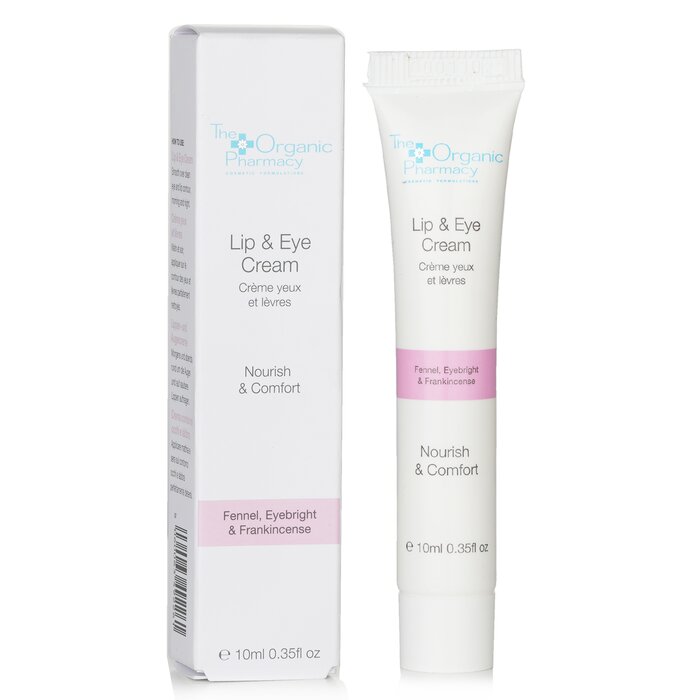 The Organic Pharmacy Lip Eye Cream Nourish Treat Protect 10ml