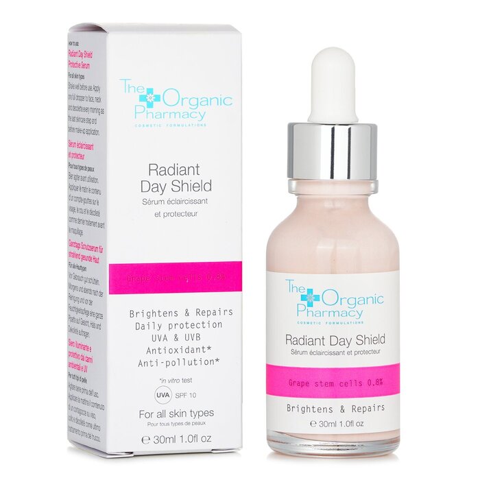 The Organic Pharmacy Radiant Day Shield Uva SPF 10 For All Skin Types 30ml