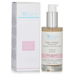 The Organic Pharmacy Rose Bilberry Toning Gel For Dehydrated Sensitive Skin 50ml