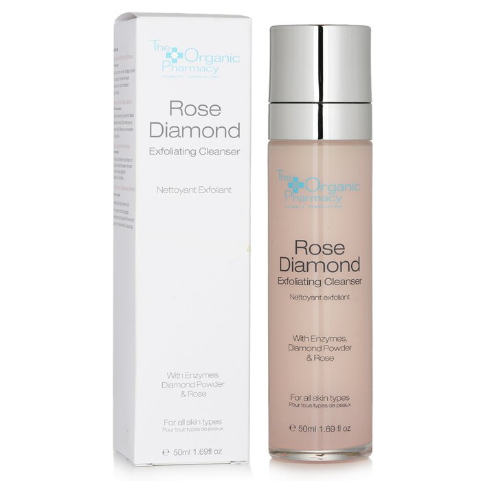 The Organic Pharmacy Rose Diamond Exfoliating Cleanser 50ml