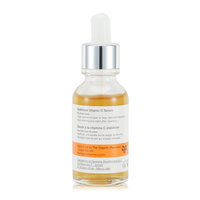 Serum Vitamin C ổn định 15% The Organic Pharmacy tăng cường độ đàn hồi cải thiện kết cấu sáng da đều màu 30ml giá rẻ