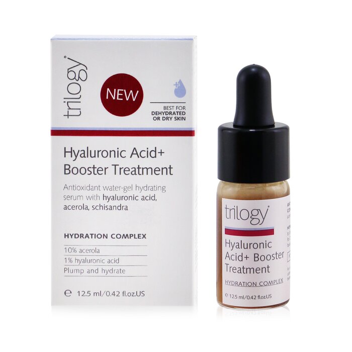 Trilogy Hyaluronic Acid Booster Treatment For Dehydrated Dry Skin 12 5ml