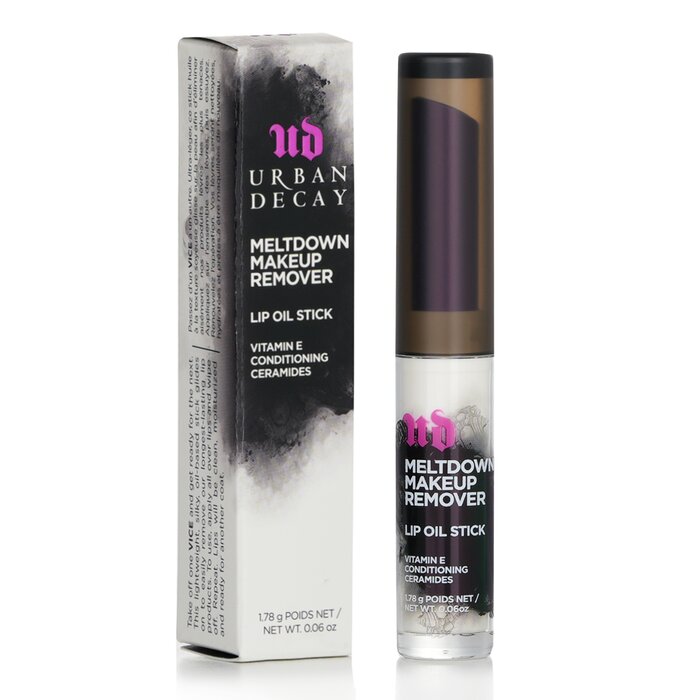 Urban Decay Meltdown Makeup Remover Lip Oil Stick Vitamin E Conditioning 1 78g
