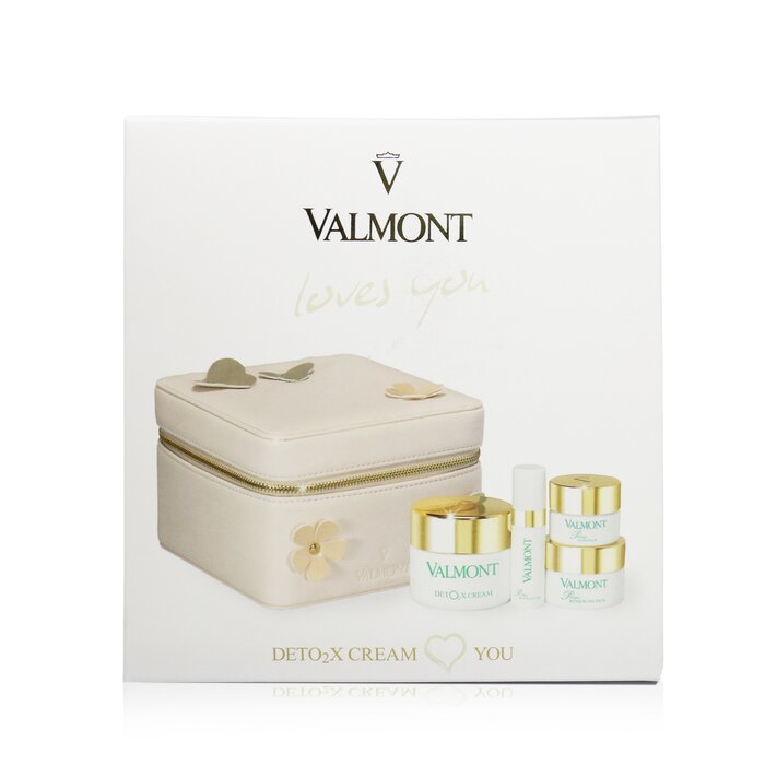 Bộ sản phẩm Valmont Deto2x Cream Yêu Thích Set Prime Renewing Pack 15ml giá rẻ