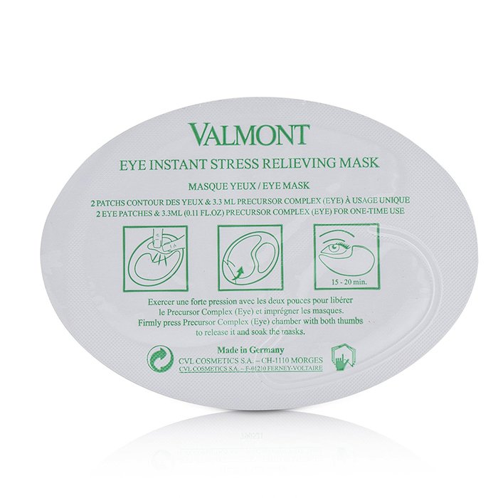 Mặt Nạ Giảm Căng Thẳng Instant Valmont Smoothing Decongesting Anti Fatigue Eye Mask 5 Cặp giá rẻ
