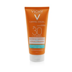 Sữa chống nắng Vichy Capital Soleil Beach Protect SPF 30 cho mặt & cơ thể 200ml chống nước chính hãng