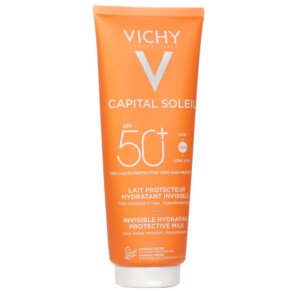 Vichy Capital Soleil Fresh Protective Milk SPF 50 Water Resistant Face Body 300ml