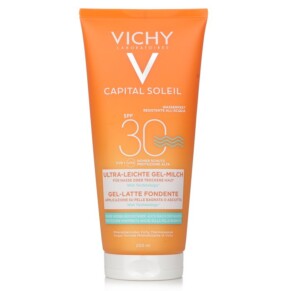 Sữa Gel Chống Nắng Vichy Capital Soleil SPF 30 Công Nghệ Wet Water Resistant 200ml chính hãng