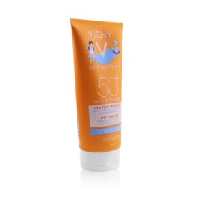 Vichy Capital Soleil Wet Skin Gel SPF 50 For Children Sensitive Skin Water Resistant 200ml