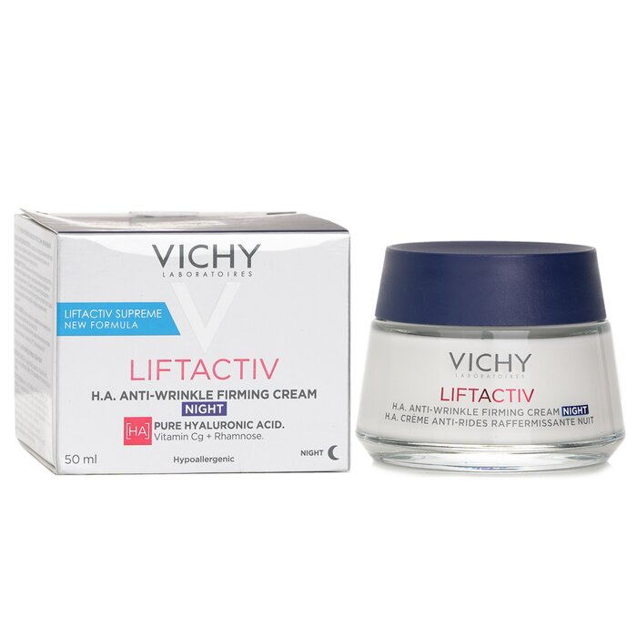 Vichy Liftactiv Supreme Night Anti Wrinkle Firming Correcting Care Cream For All Skin Types 50ml