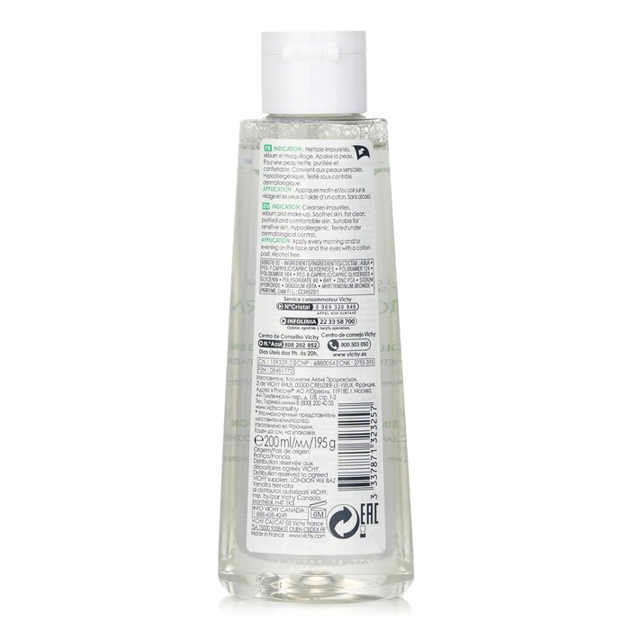 Nước tẩy trang Vichy Normaderm 3 trong 1 cho da dầu nhạy cảm 200ml giá rẻ