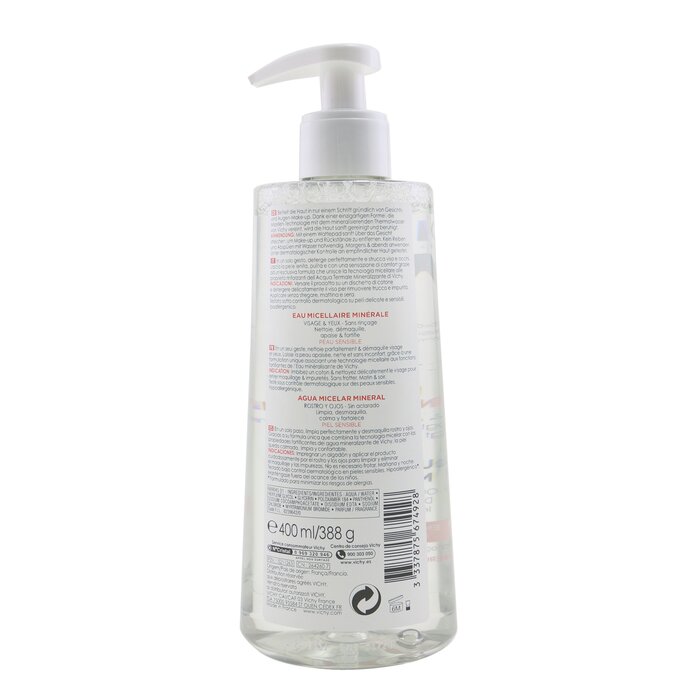 Nước Tẩy Trang Vichy Purete Thermale cho Da Nhạy Cảm 400ml giá rẻ