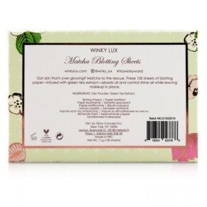Giấy thấm dầu Matcha Winky Lux 100 tờ giá rẻ