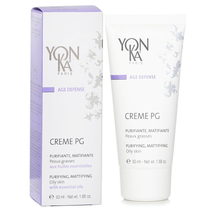 Yonka Age Defense Creme Pg With Essential Oils Purifying Mattifying Oily Skin 50ml
