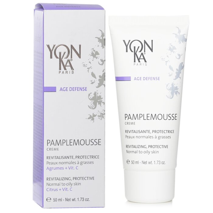 Yonka Age Defense Pamplemousse Creme Revitalizing Protective Normal To Oily Skin 50ml