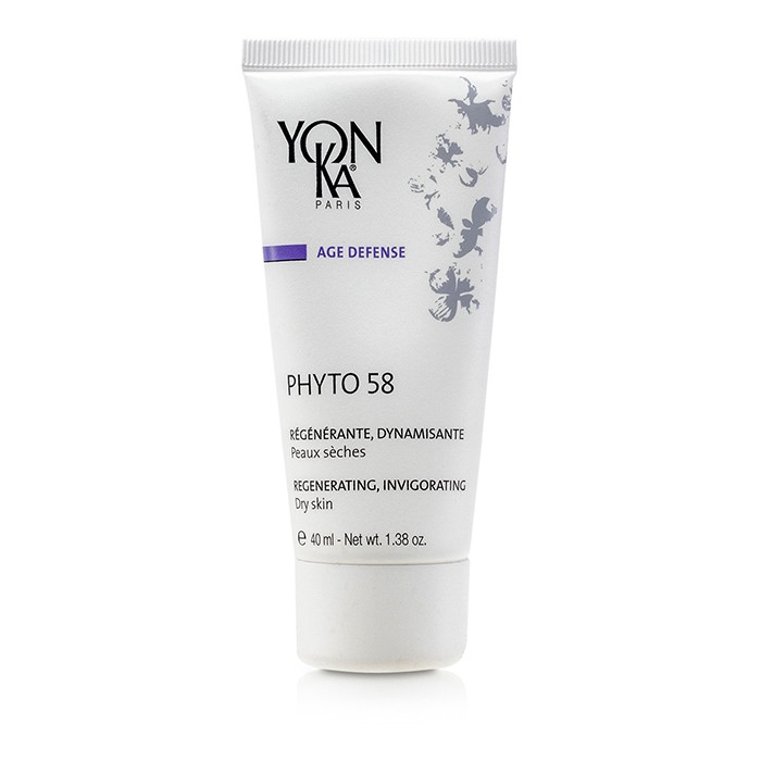 Yonka Age Defense Phyto 58 Creme With Rosemary Revitalizing Invigorating Dry Skin 40ml