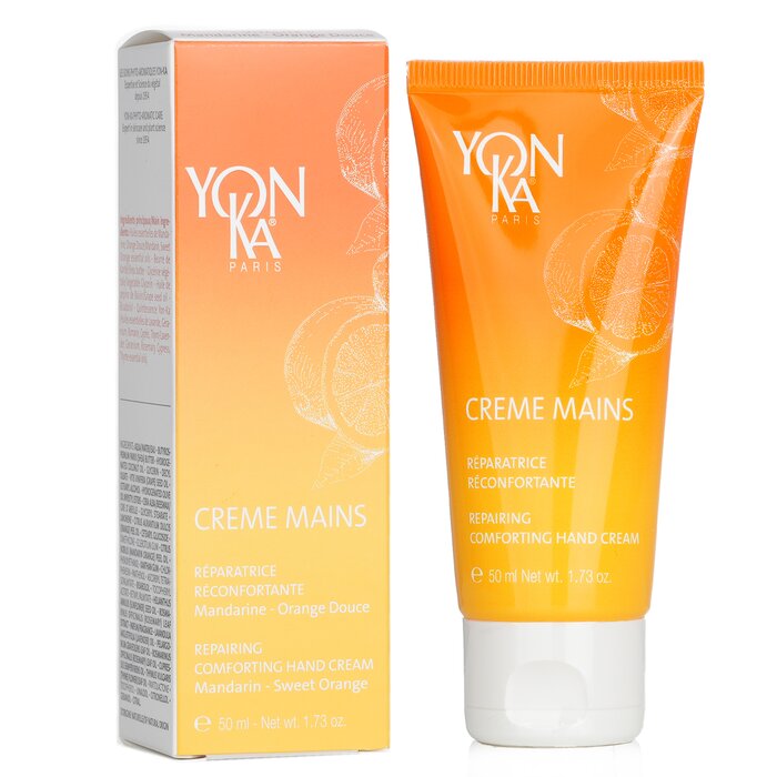 Yonka Creme Mains Repairing Comforting Hand Cream Mandarin 50ml