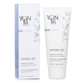 Yonka Essentials Masque 105 Purifying Clarifying Mask Dry Or Sensitive Skin 75ml