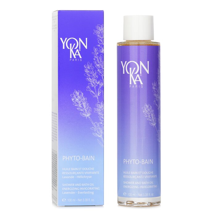 Yonka Phyto Bain Energizing Invigorating Shower Bath Oil Lavender 100ml