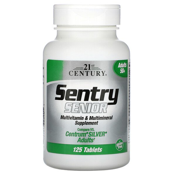 21st Century Sentry Senior Multivitamin & Multimineral Supplement