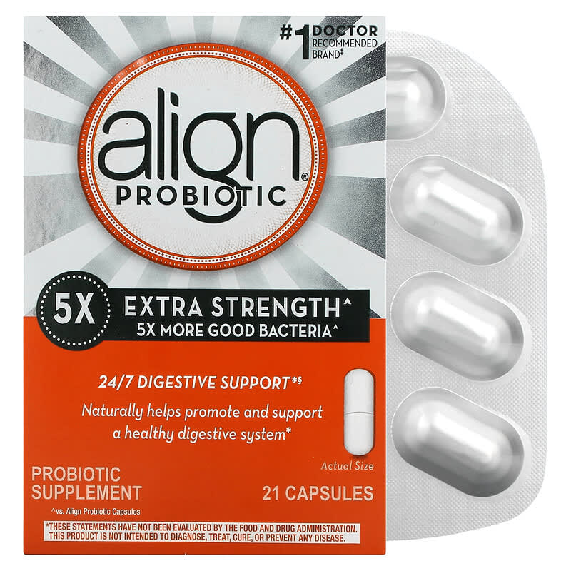 Align Probiotics 24/7 Digestive Support Probiotic Supplement Extra