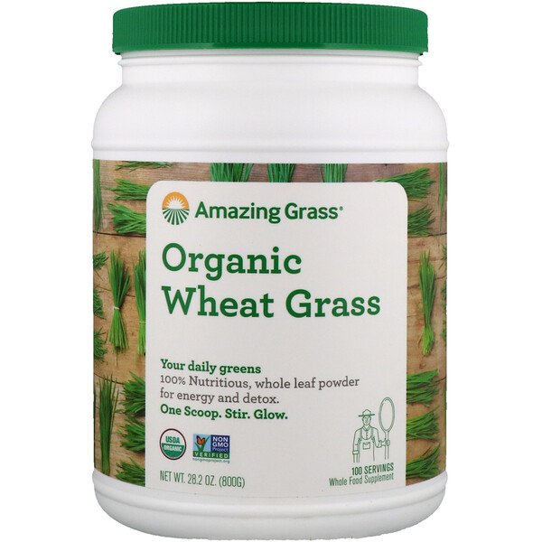 Amazing Grass Organic Wheat Grass 1.8 lbs (800 g) 7 amazing grass organic wheat grass 1 8 lbs 800 g 31231