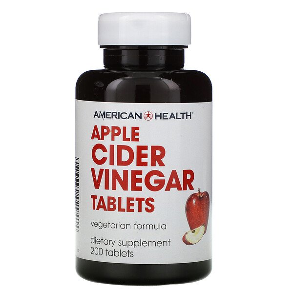 American Health Apple Cider Vinegar viên 200 viên 7 american health apple cider vinegar tablets 200 tablets 21377