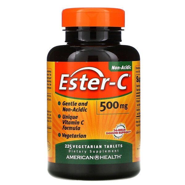 American Health Ester-C 500 mg 225 viên 7 american health ester c 500 mg 225 vegetarian tablets 11370