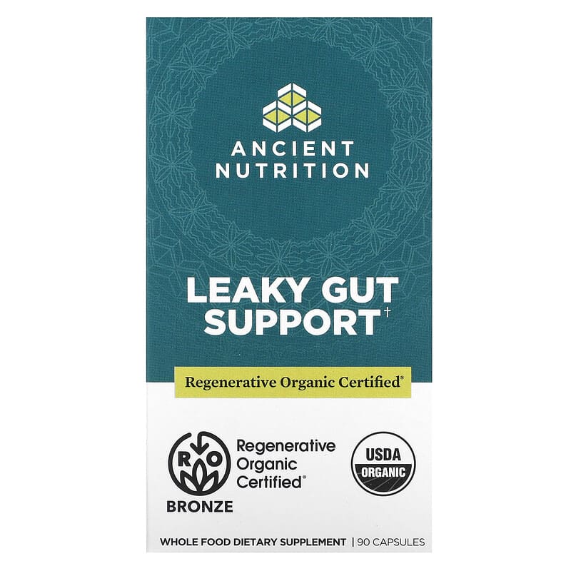 Ancient Nutrition Leaky Gut Support 90 Capsules