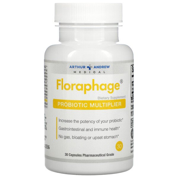 Arthur Andrew Medical Floraphage Probiotic Multiplier 30 viên 7 arthur andrew medical floraphage probiotic multiplier 30 capsules 105713