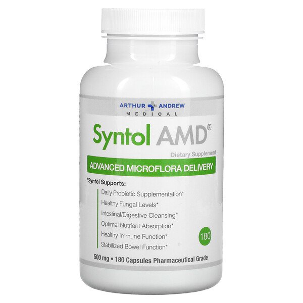 Arthur Andrew Medical Syntol AMD Advanced Microflora Delivery 500 mg 180 viên 7 arthur andrew medical syntol amd advanced microflora delivery 500 mg 180 capsules 23713