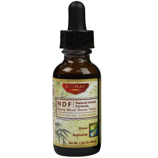 Bioray NDF Heavy Metal Detox Tonic 1 oz (30 ml) 7 bioray ndf heavy metal detox tonic 1 fl oz 30 ml 25746