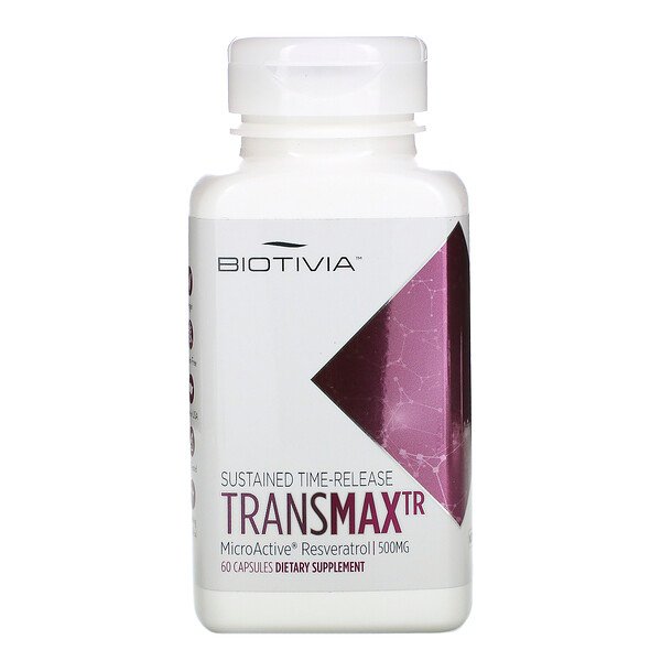 Biotivia TransmaxTR MicroActive-Resveratrol 500 mg 60 viên 7 biotivia transmaxtr microactive resveratrol 500 mg 60 capsules 36498