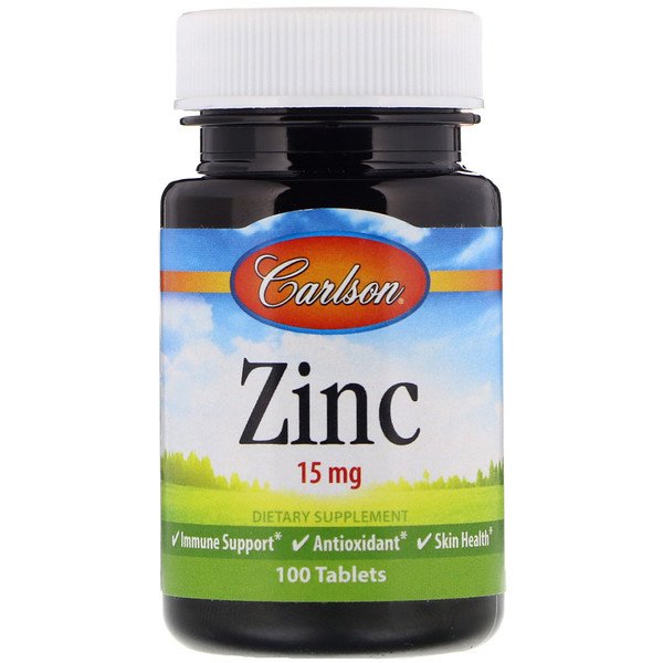 Carlson Labs Zinc 15 mg 100 viên 6 carlson labs zinc 15 mg 100 tablets 86469