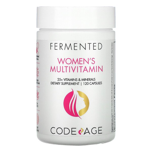 CodeAge Fermented Women's Multivitamin 120 viên 7 codeage fermented women s multivitamin 120 capsules 104052