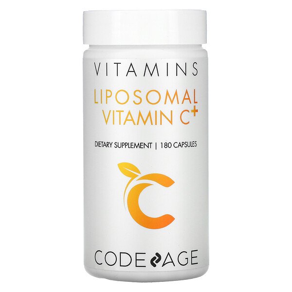 CodeAge Vitamins Liposomal Vitamin C+ 180 viên 7 codeage vitamins liposomal vitamin c 180 capsules 104054