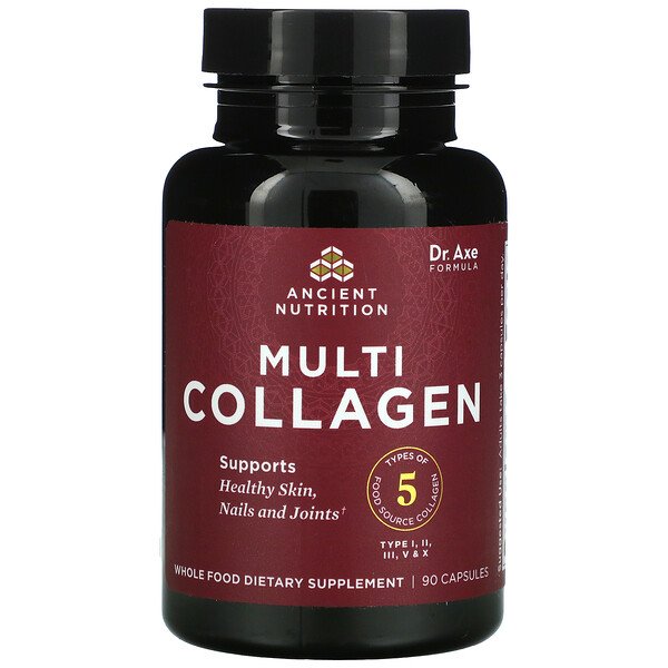 Dr. Axe / Ancient Nutrition Multi Collagen 90 viên 7 dr axe ancient nutrition multi collagen 90 capsules 78575