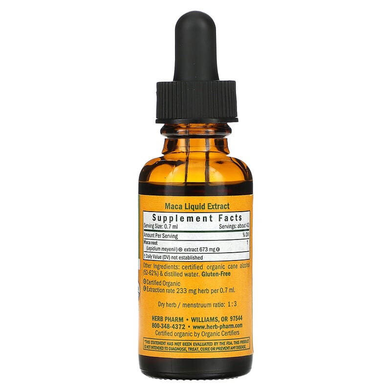 Herb Pharm Maca 1 fl oz (30 ml) XaXi