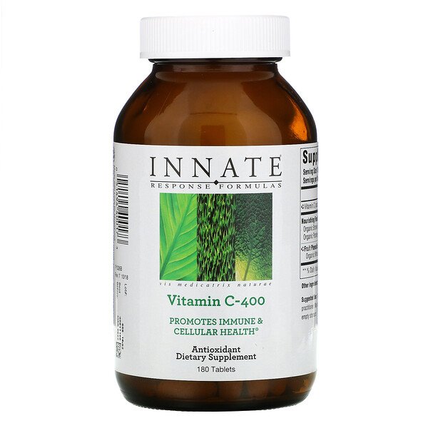 Innate Response Formulas Vitamin C-400 180 viên 6 innate response formulas vitamin c 400 180 tablets 39333