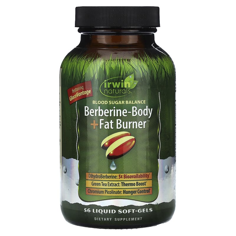 Irwin Naturals Berberine-body + Fat Burner Reviews Irwin Naturals Berberine Body Fat Burner 56 Soft-Gels