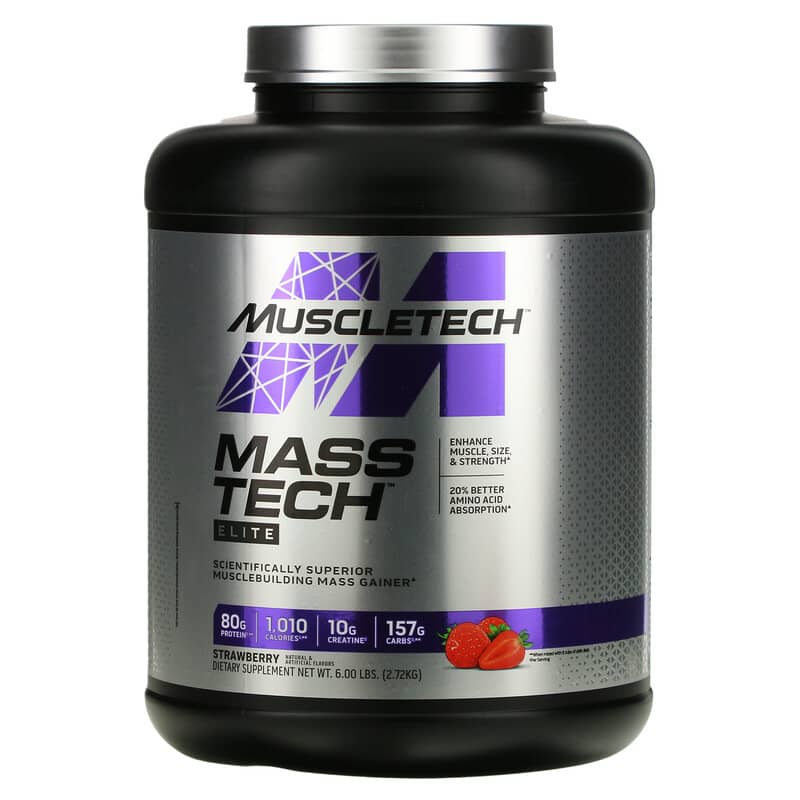 MuscleTech Mass Tech Elite Strawberry lbs kg) XaXi