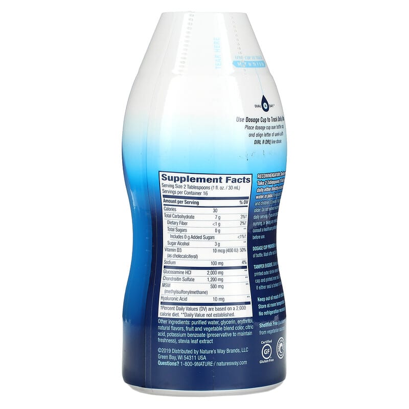 Nature's Way Joint Movement Glucosamine Extra Strength Berry 16 fl oz