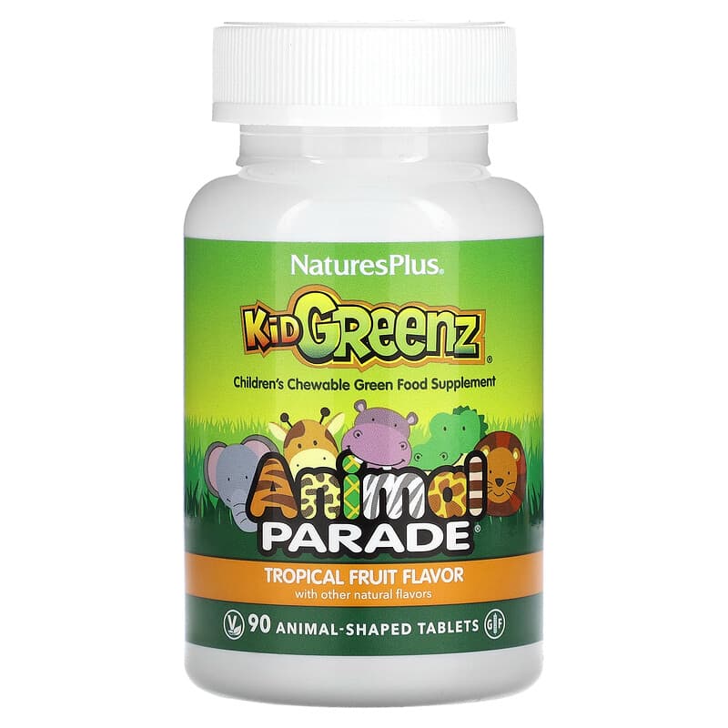 naturesplus-animal-parade-kid-greenz-children-s-chewable-green-food-supplement-tropical-fruit-90-animal-shaped-tablets-16869.jpg