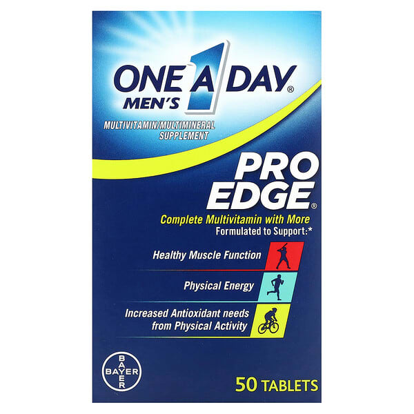 One A Day Pro Edge Vitamin Review One-A-Day Nam Pro Edge Vitamin Tổng Hợp 50 Viên