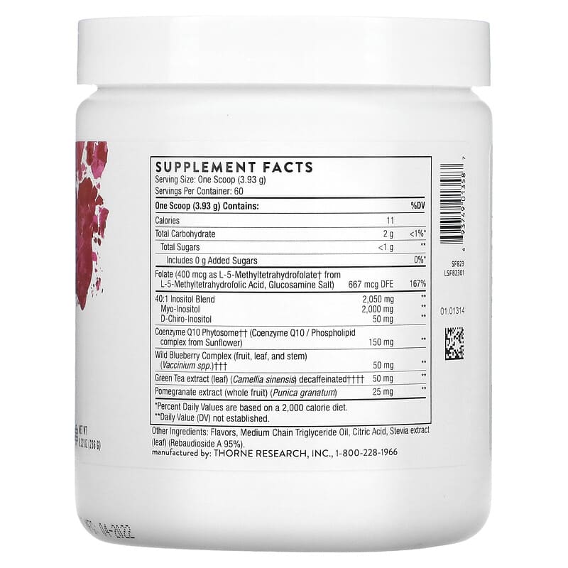 Thorne Ovarian Care Mixed Berry 8.32 oz (236 g) | XaXi