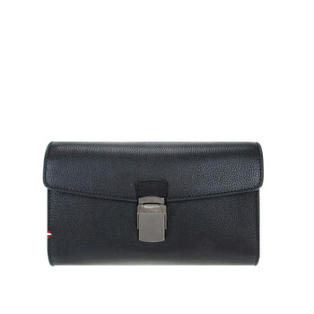 Mua túi Bally Nam Gully Black Leather Clutch sale